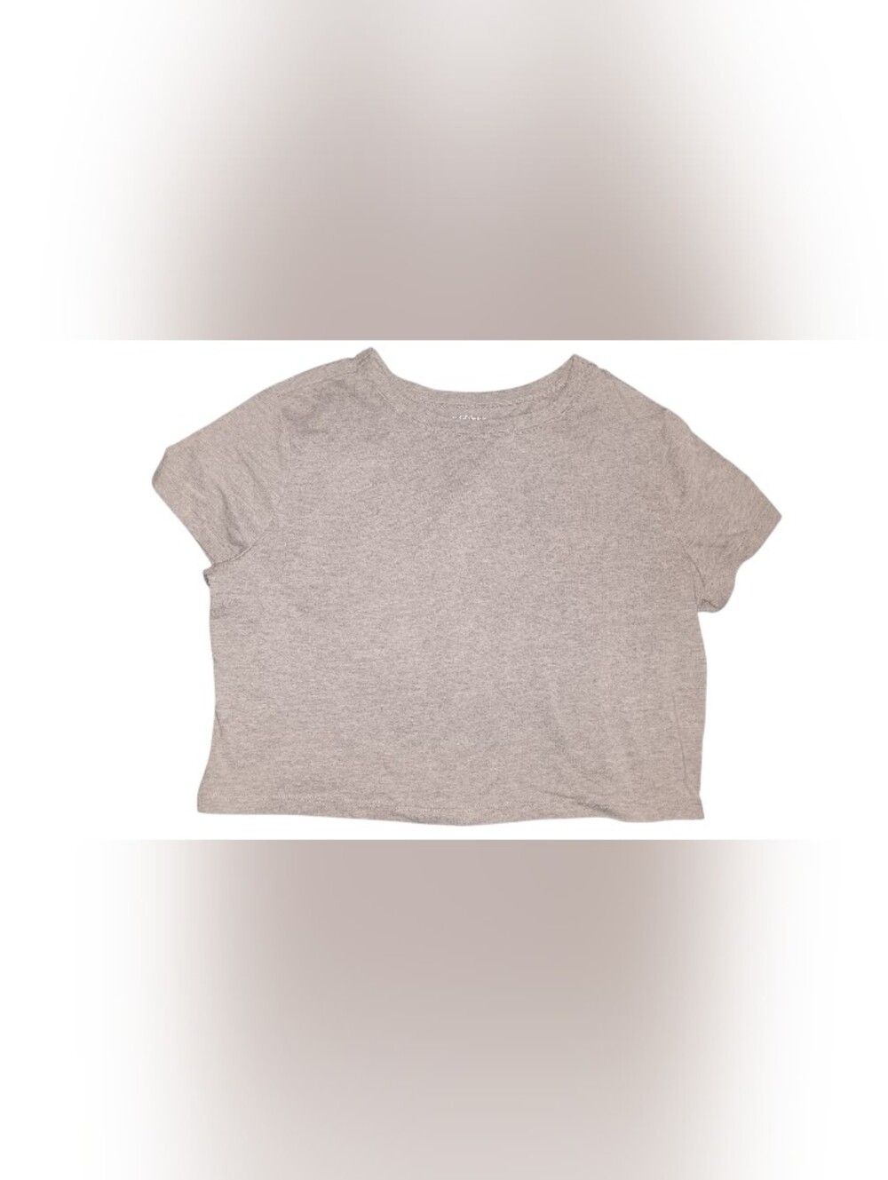 wild fable Neutral Light Gray Crewneck Tee